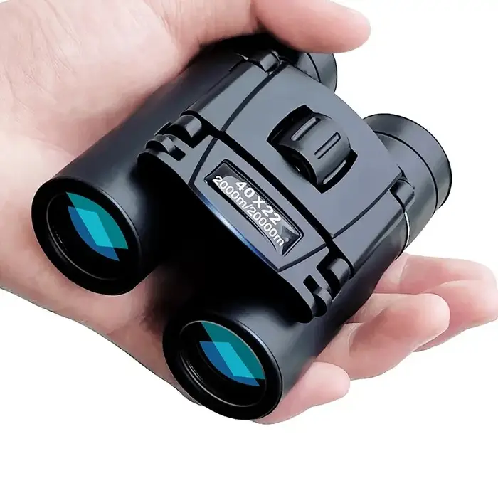 Jumelles 40x22 HD BAK4 FMC pliantes - Télescope mini longue portée 2000m idéal chasse sport camping voyage