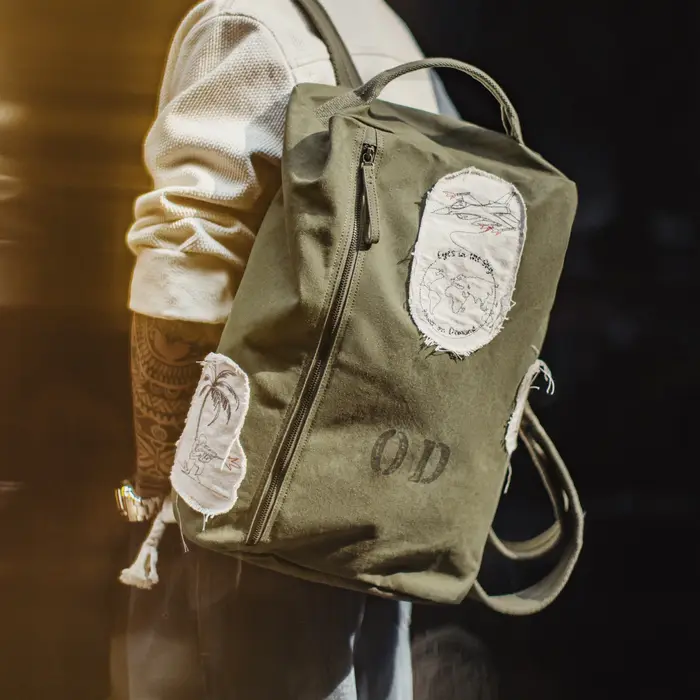 Maden Sac à dos tactique vintage pour hommes, grande capacité, sac à dos pour ordinateur portable, s