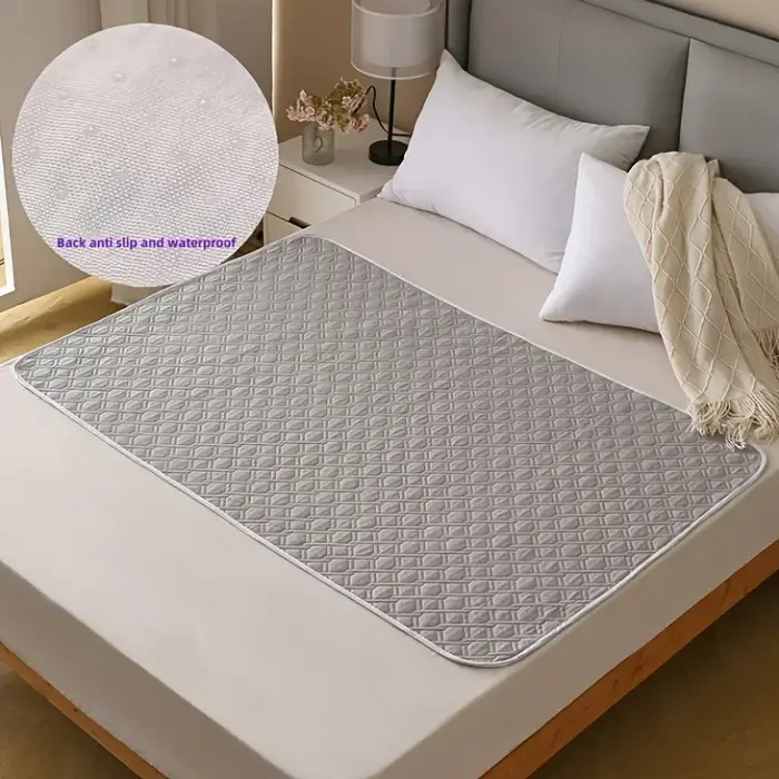 Coussinets d'incontinence lavables pour personnes âgées et animaux de compagnie – Tapis de soins de lit anti-fuite