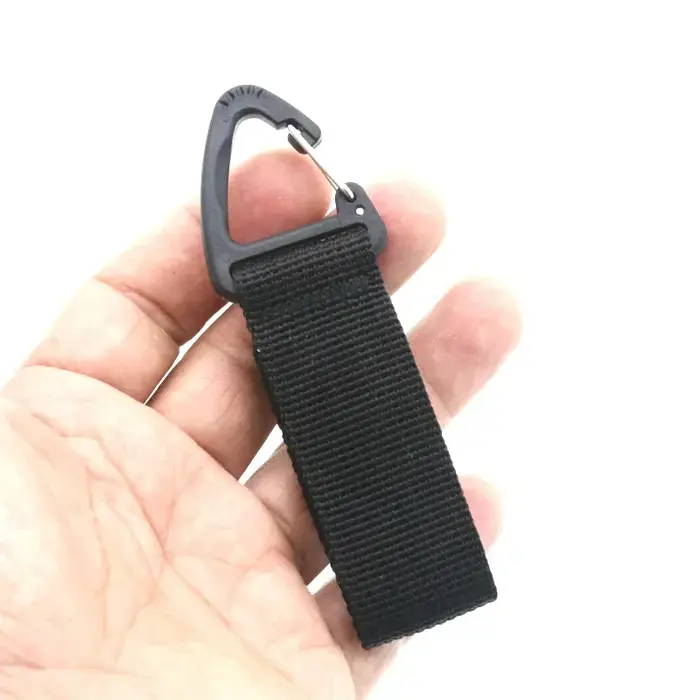 Corde de lanière élastique tactique Anti-perte, sangle de sécurité à ressort, corde pour pistolet po