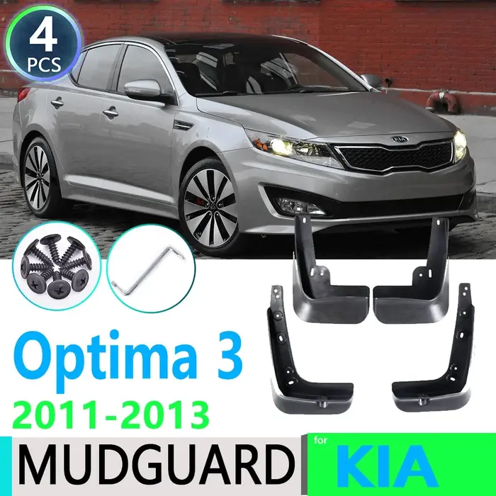 Pour KIA Optima 3 K5 TF 2011 2012 2013 SX SXL garde-boue de voiture hybride garde-boue garde-boue ga