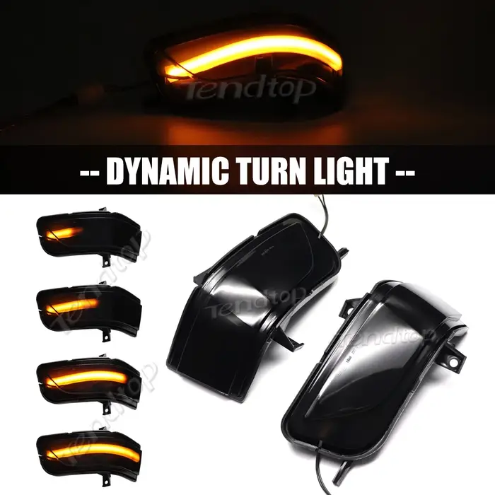 Défilement clignotant dynamique miroir lumière LED répéteur latéral lampe pour Honda CRV CR-V 2007 2