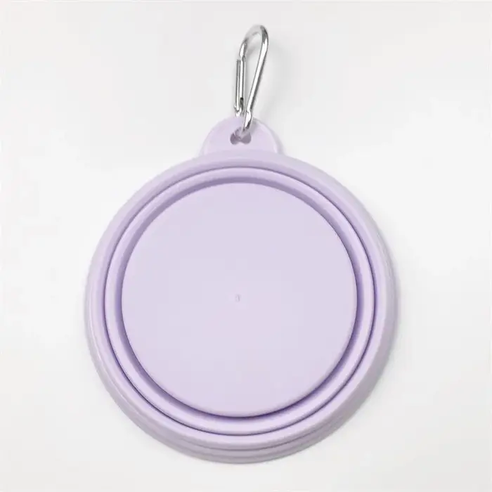 Bol pliant Macaron, chien, bol pliant portable, bol pour animaux de compagnie, bassin alimentaire, b