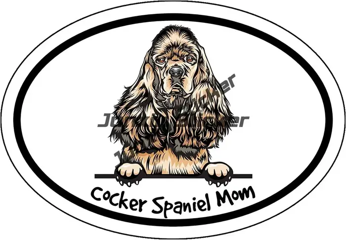 Autocollants de voiture Cocker Spaniel