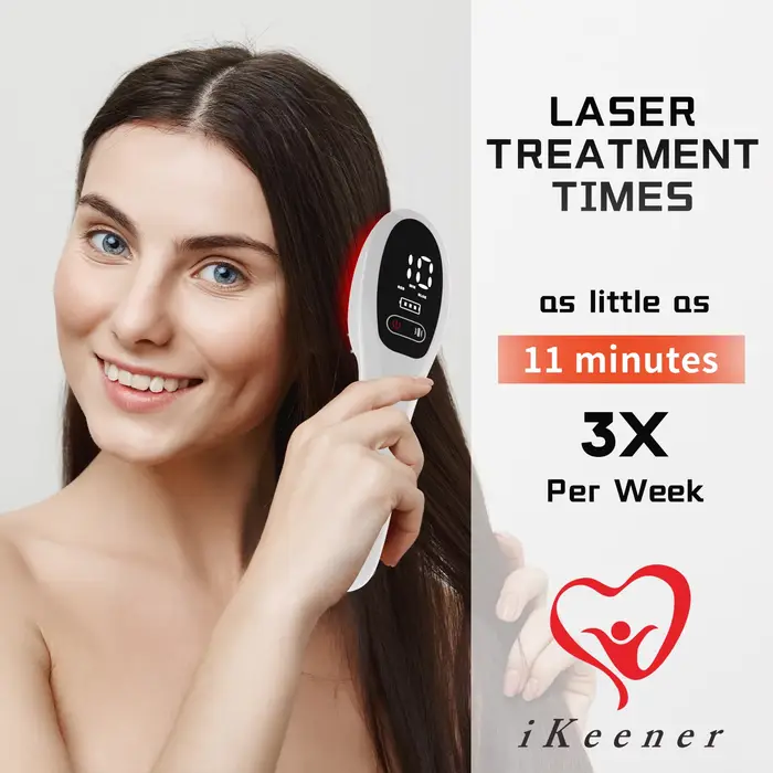 Peigne électrique Laser pour la croissance des cheveux, thérapie Anti-perte de cheveux, infrarouge 6