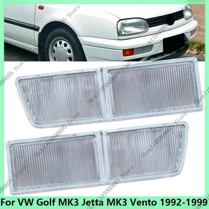 1H 0941777   1H 0941778   Pour VW Golf MK3 Jetta MK3 Vento 1992 1993 1994 1995-1999 pare-chocs avant