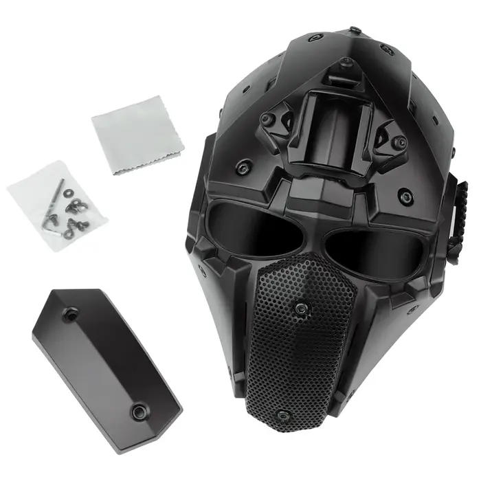 DulAirsoft-Masque de protection respirant pour paintball, jeu de guerre CS, accessoire de cosplay Ha