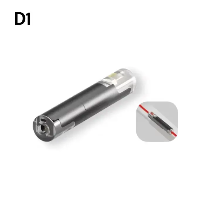 Connecteur de fil électrique sans dénudage raccord rapide double ligne câble interconnexion détachab