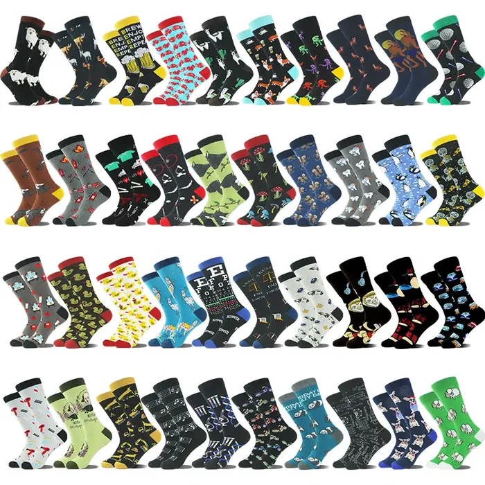 Chaussettes humoristiques chasse motifs canards - Chaussettes décalées pour chasseurs avec designs originaux