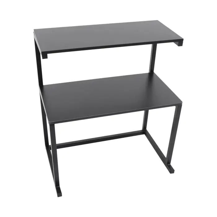Étagère de rangement de table à 3 niveaux, bureau à domicile, rangement de bureau T1, support d'impr