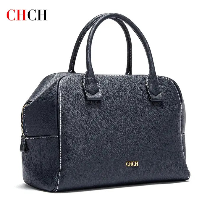 CHCH – sac à bandoulière pour femmes, sac d'oreiller de grande capacité, fermeture éclair bleue cach