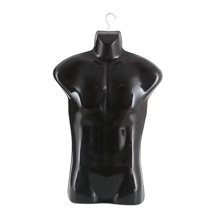 Cintre de mannequin masculin pour les vendeurs de vêtements, mannequin de corps de mode, marché comm