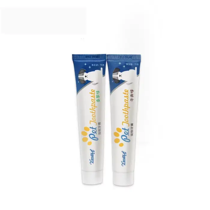 Dentifrice pour chiens SHENGMEIYU avec saveurs vanille et bœuf pour dents blanches et belles occasions spéciales pour chiens