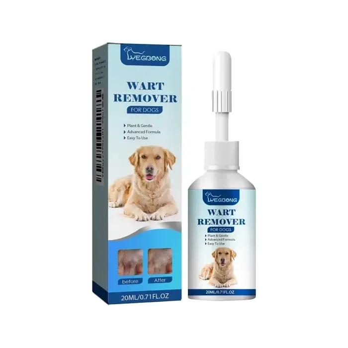 Dissolvant de verrues pour animaux de compagnie pour le nettoyage des chiens, élimine les verrues de