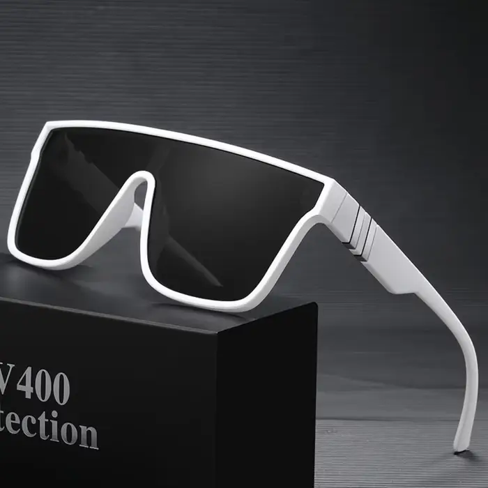 Lunettes de soleil de pêche 2024 - modèle carré unisexe pour sports outdoor et conduite