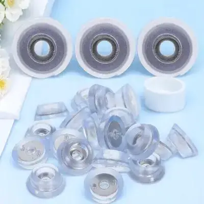 Coussinets antidérapants et résistants à l'usure, pieds en Silicone transparent pour planche à décou