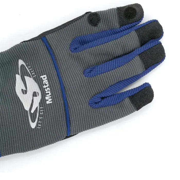 Mustad – gants de pêche en maille imperméable pour hommes, accessoires de plein air, Kayak, randonné
