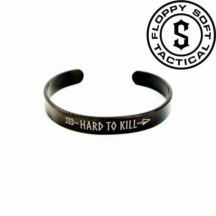 Accessoires de chasse tactiques, bracelet en acier inoxydable électro-plaqué BK, GBRS GROUP HARD TO 