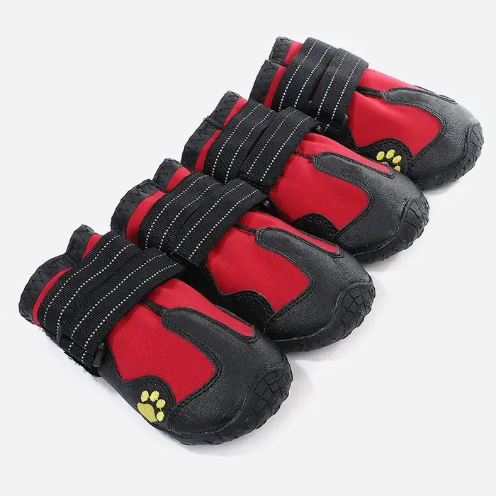 Chaussettes chaussures pour chien de taille moyenne 4 pièces/ensemble