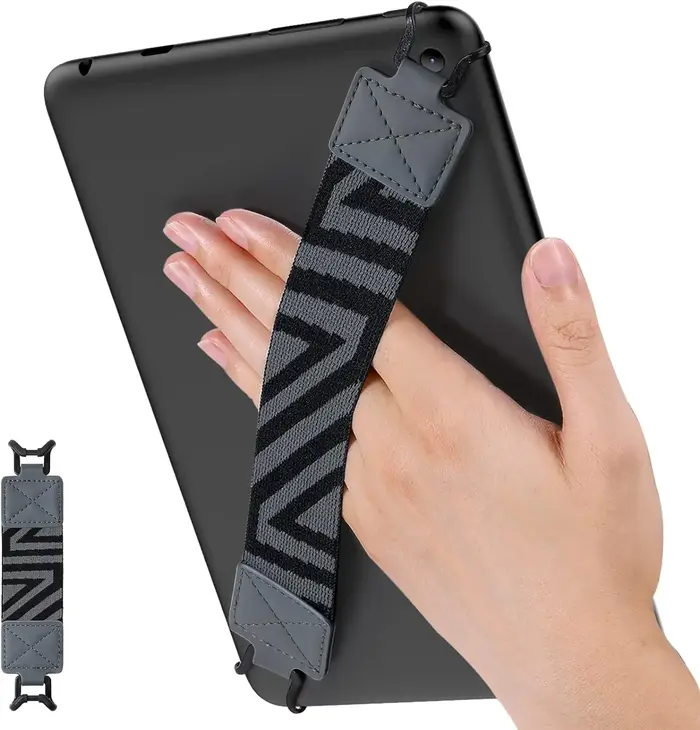 Sangle de sécurité pour tablette de 9 à 11 pouces - Sangle de main polyvalente à haute élasticité po