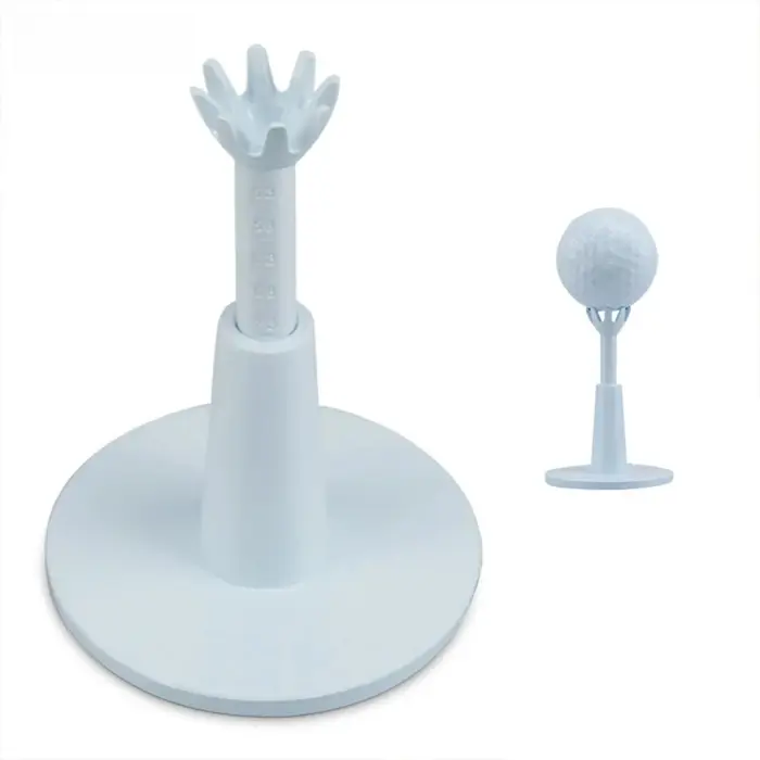 Support de balle de golf réglable et souple, 2 pièces, anti-vol, autoportant, pour le sport, QT019