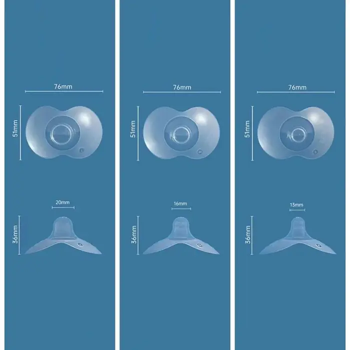 2 pièces Silicone allaitement mamelon protecteurs alimentation mère mamelon boucliers Protection cou