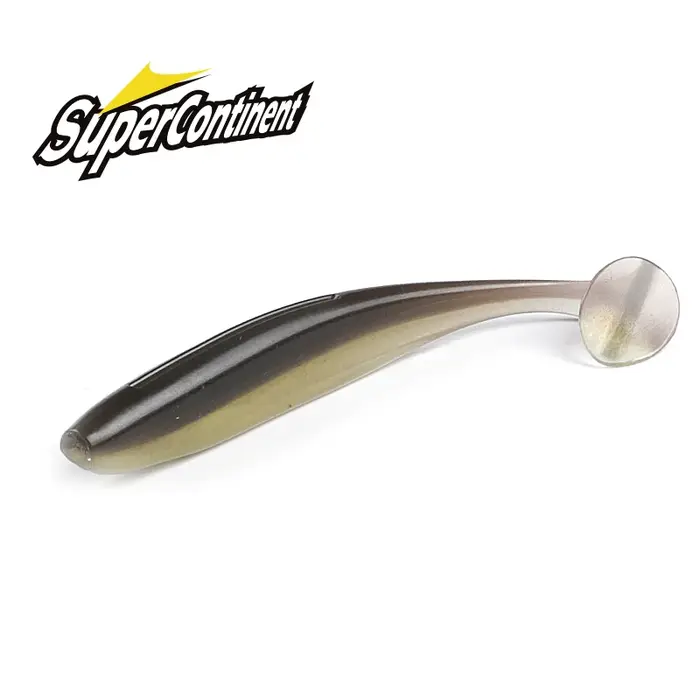 2023 supercontinent shiner 50mm 75mm 100mm leurres de pêche appât artificiel souple facile à accroch