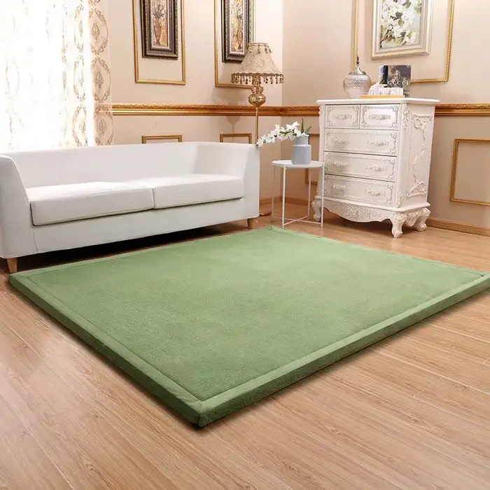 Matelas en velours polaire de corail épais de 3CM, dernier Style japonais, matelas de lit de chameau