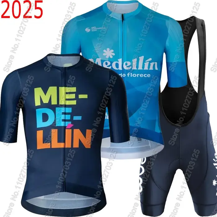 Maillot de cyclisme de l'équipe Medellín 2025