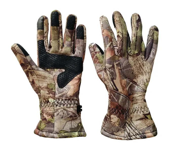 Gants camouflage biomimétique hiver - Imperméables, chauds pour tir à l'arc, photo et chasse outdoor