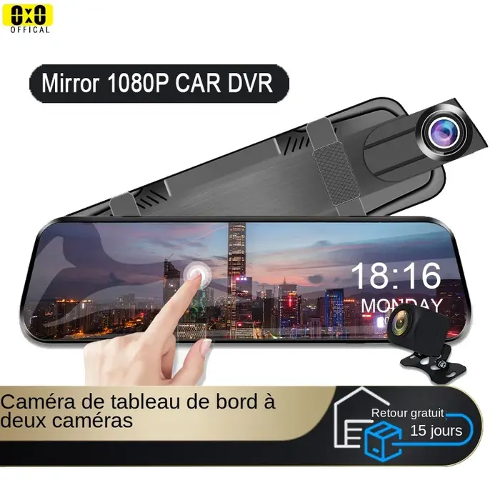 Caméra de rétroviseur pour voiture