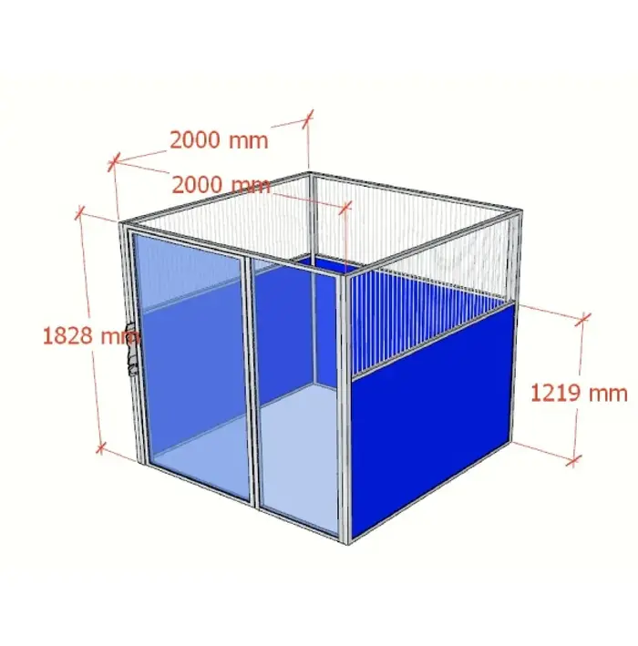 Cages pour animaux de compagnie pour chiens, chenil vétérinaire pour chiens, grands résistants aux i