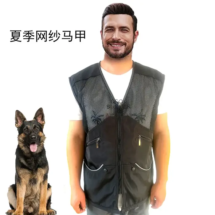 Gilet d'entraînement pour chien en maille respirante, combinaison d'entraînement pour chien, impermé