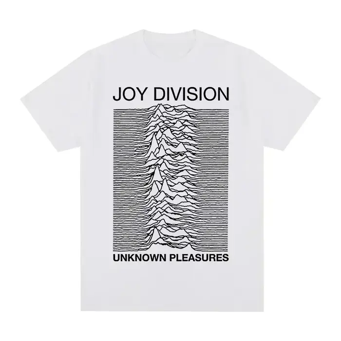 Joy Division ligne créative impression été haute qualité 100% coton décontracté confortable hommes T