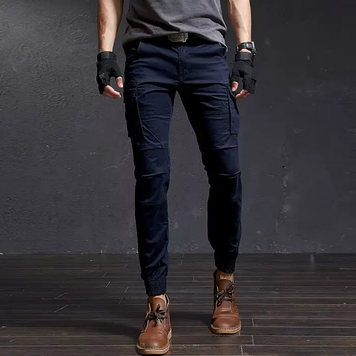 Pantalon cargo camouflage tactique slim homme - Qualité premium pour streetwear et chasse