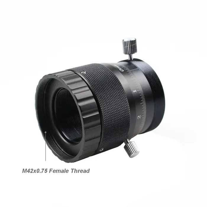 Nouveau focalisateur hélicoïdal Double 1.25 "de haute précision pour télescope/focalisateur et porté