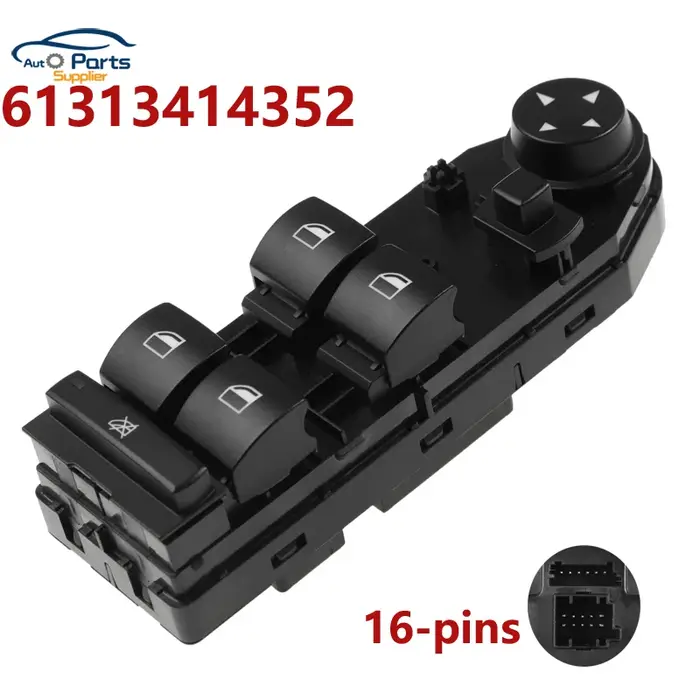 Nouveau 61313414352 3414352   Commutateur de fenêtre électrique de panneau électrique pour BMW E83 X