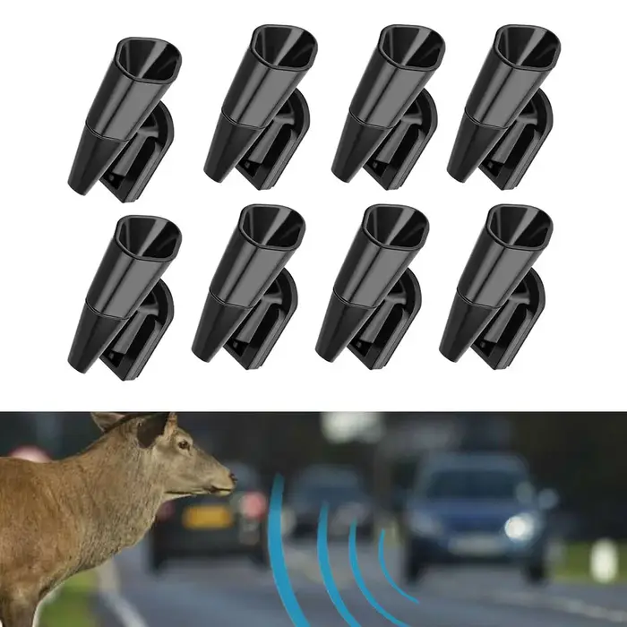 Sifflet de cerf à ultrasons pour voiture, mini répulsif pour animaux, sécurité, degré météo, diagani