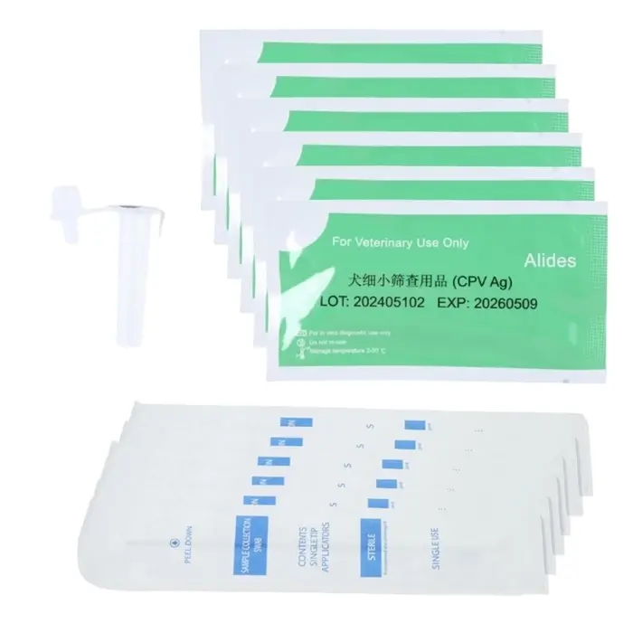 Y5JC 20 kits de test rapide du parvovirus canin, papier de test CPV facile à utiliser avec des résul