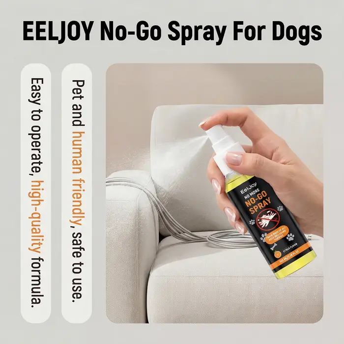 Spray Répulsif Anti-Mastication pour Chiens et Chiots – Arrête de Mâcher, Protection des Meubles, Dissuasion pour Animaux, Sûr en Extérieur, Non Toxique