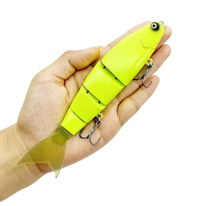 Leurre de pêche articulé Balam 180 mm 53 g pour gros brochet et poisson-chat