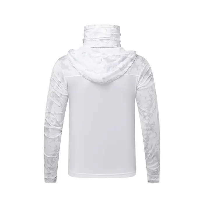 T-shirts d'été Ultra-fins Protection solaire maille légère Patchwork Camouflage soie glacée sport él