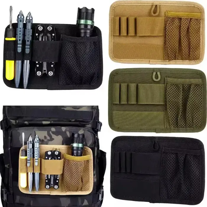 Organisateur d'équipement de chasse : pochettes de séparation intérieures modulaires pour une efficacité sur le terrain ultime