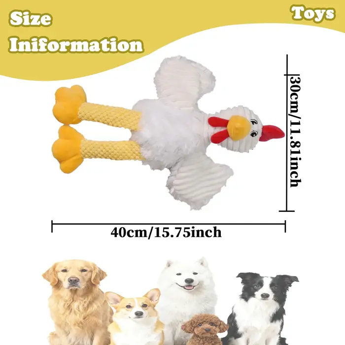 Peluche réaliste poulet aux longues pattes