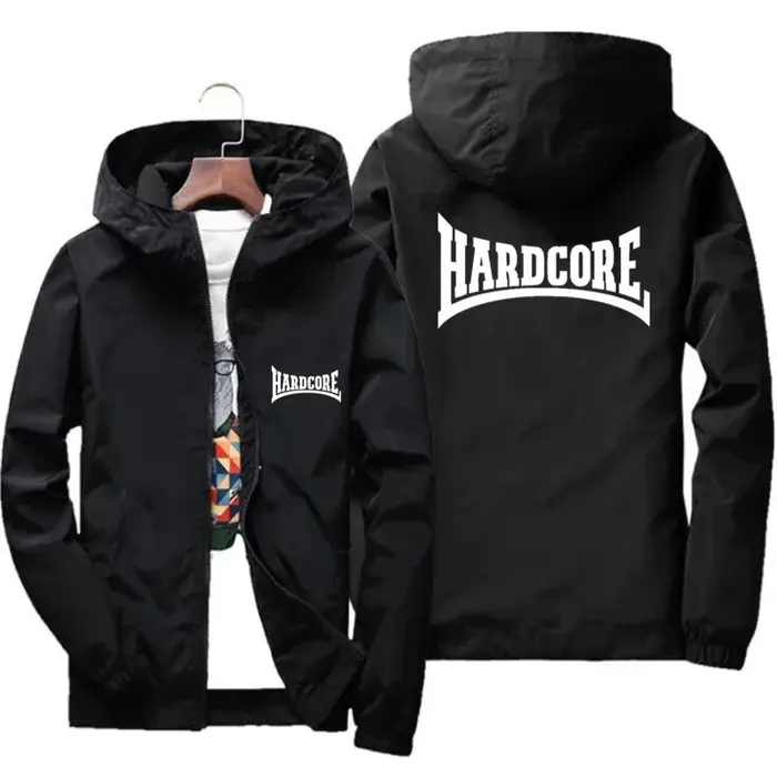 Veste Hardcore coupe-vent manteau de pilote vestes de bombardier à fermeture éclair pour hommes impe