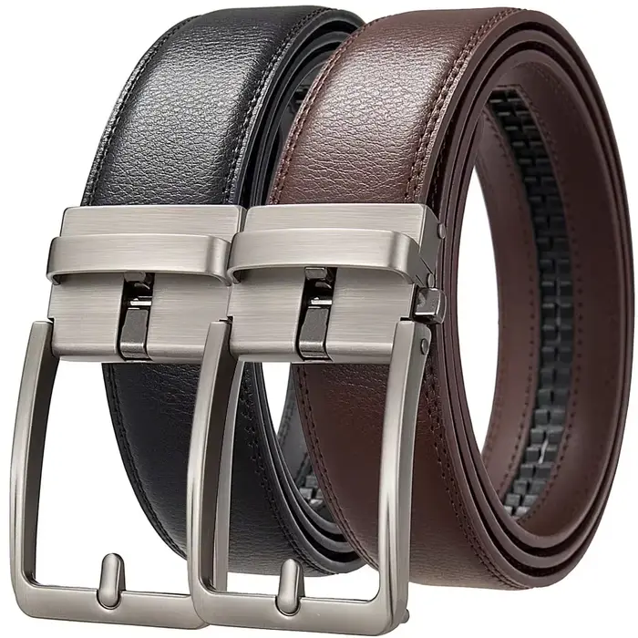 Ceintures clic pour hommes marque de luxe concepteur de mode boucle automatique en cuir véritable ho