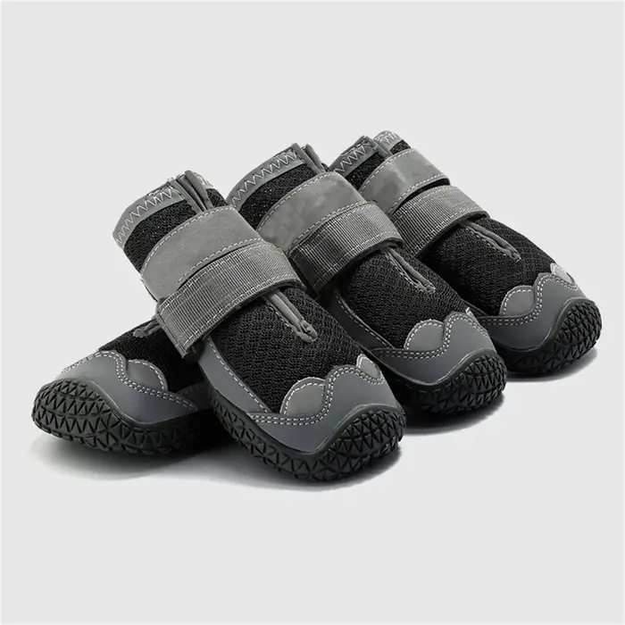 Chaussures pour chiens, chaussons antidérapants respirants pour grands, moyens et petits chiens, cha