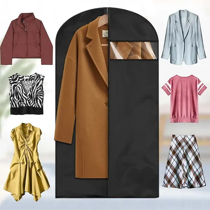 Housses anti-poussière imperméables pour vêtements