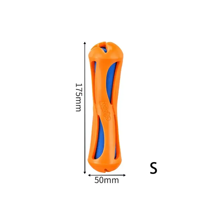 Jouet flottant pour chien en caoutchouc TPR durable, interactif, pour l'entraînement, soulage l'ennu