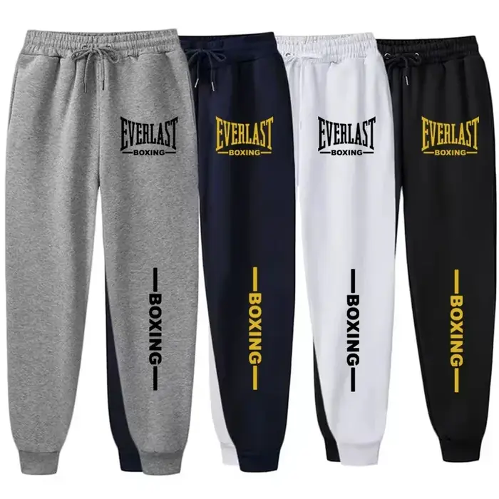 2025 automne hiver EVERLAST imprimé pantalons de course hommes femmes Sports de plein air pantalons 